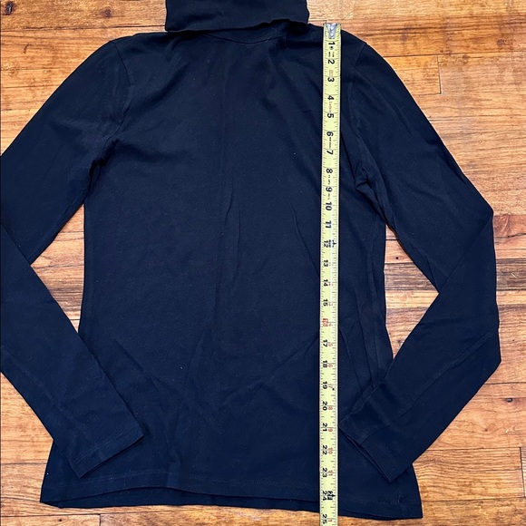 Set of J.Crew Tissue Turtlenecks- Black and Pink Medium - Picture 5 of 14